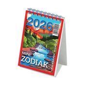 Kalendarz biurkowy MINI ZODIAK stojący 85mm x 120mm Wydawnictwo Telegraph