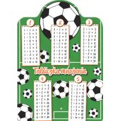 Tabliczka mnożenia Karta EDU Tabliczka Mnożenia Piłka Henry (5905701487684)