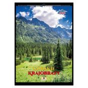 Kalendarz ścienny NA SPIRALI GÓRSKIE KRAJOBRAZY A4 Pan Kalendarzyk (KS A4 V.4)