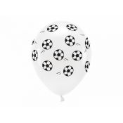 Balon gumowy Partydeco Eco pastelowe, Piłki biała 330mm (ECO33P-203-008-6)