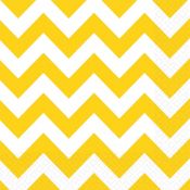 Serwetki Amscan YELLOW CHEVRON biało-żółty papier [mm:] 330x330 (999509)