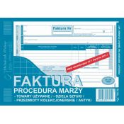 Druk samokopiujący Michalczyk i Prokop Faktura procedura marży A5 80k. (195-3E)