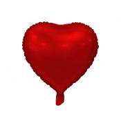 Balon foliowy serce matowe czerwone 18cal Godan (BS-HMCZ)