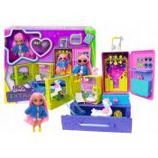 Lalka Barbie Extra Moda mini + zwierzątka (HDY91)