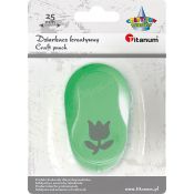 Dziurkacz ozdobny Craft-Fun Series 25mm tulipan Titanum (T-8810-31)