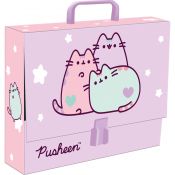 Teczka kartonowa na zatrzask Pusheen A4 różne Unipap