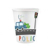 Kubek jednorazowy Godan Police 6 szt. 250ml (PW-KPPO)