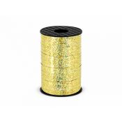 Wstążka złoty 5x225 [mm x m] złota Partydeco (PRH5-019)