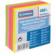 Notes samoprzylepny Donau mix fluo 400k [mm:] 76x76 (7574001PL-99)