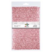 Ozdoba materiałowa Craft-Fun Series siatka koronkowa różowa Titanum (25CR0331-13)