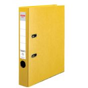 Segregator dźwigniowy Herlitz Q. file Standard A4 50mm żółty (0011167517)