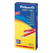 Długopis żelowy Pelikan Soft Gel czerwony (962688)