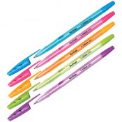 Długopis Berlingo Tribase Neon kulkowy niebieski 0,7mm (265896)