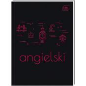 Brulion Interdruk ANGIELSKI A5 80k. 70g krata