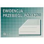 Druk offsetowy Michalczyk i Prokop Ewidencja przebiegu pojazdów (bez kosztów) A5 A5 32k. (K17)