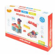 Klocki pozostałe miękkie 20 elementów Smily Play (SP84944)