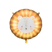 Balon foliowy Partydeco Lew, 70x67 cm 20cal (FB208)