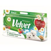 Papier toaletowy Velvet Naturalnie Pielęgnujący Rumianek A8 kolor: biały 8 szt