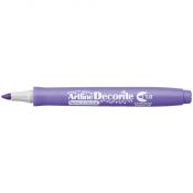 Marker permanentny Artline fiolet metaliczny decorite, fiolet 1,0mm pędzelek końcówka (AR-033 6 6)