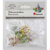 Ozdoba akrylowa Craft-Fun Series kwiatki Titanum (25NR002)