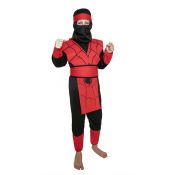 Kostium Arpex dziecięcy - Ninja czerwony pas - rozmiar L (SD2531-L-7074)