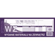 Druk samokopiujący Michalczyk i Prokop WZ wydanie materiału na zewnątrz 1/2 A4 80k. (361-0)