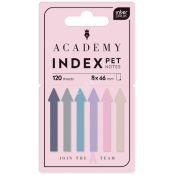 Zakładki indeksujące Interdruk ACADEMY ARROWS PASTEL 120k [mm:] 80x460 (W PODAJNIKU)