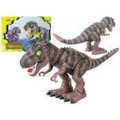 Figurka Lean Dinozaur Na Baterie Tyranozaur Rex Chodzący Brązowy (361)