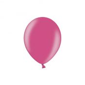 Balon gumowy Partydeco metalizowany 100 szt fuksja 300mm (14M-064)