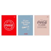 Zeszyt HYBRID COCA COLA A4 60k. 70g krata Interdruk