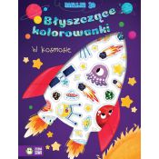 Książka dla dzieci Diamentowe kolorowanki. W kosmosie Aksjomat