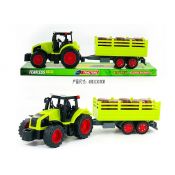 Traktor z maszyną, 40 cm Bigtoys (BA7217)