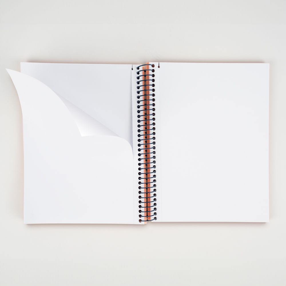 Kołozeszyt (kołonotatnik) 1918 niebieski A5 80k. 95g gładka Milan (57151E80B)