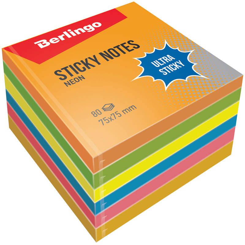 Notes samoprzylepny (karteczki) różne Berlingo (323563)