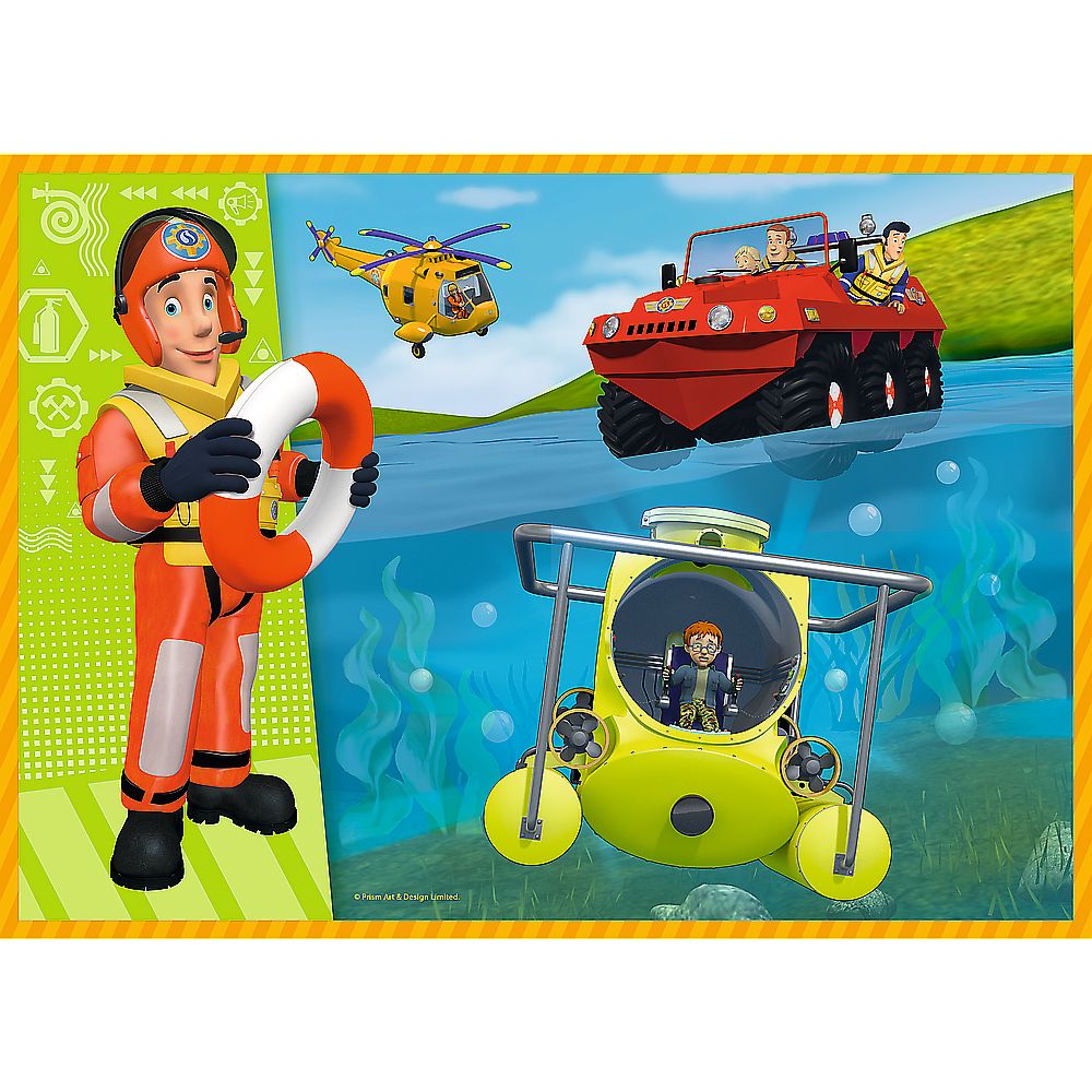 Puzzle Trefl 4w1 4w1 el. (34311)