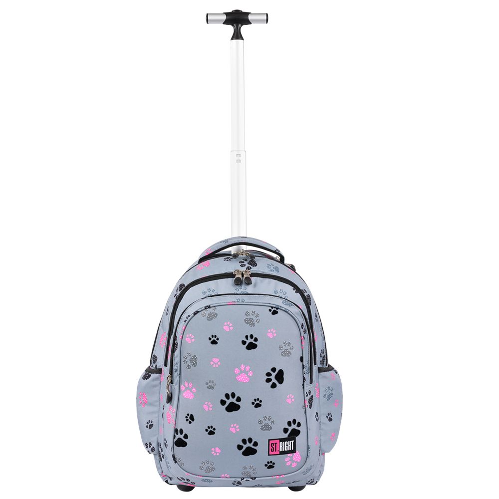 Plecak paws na kółkach TB-01 wkład St.Right (5903235655401)