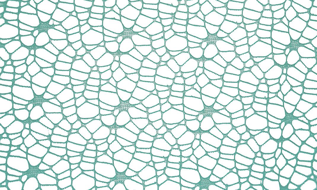 Ozdoba materiałowa Craft-Fun Series siatka koronkowa zielona matcha Titanum (25CR0331-15)