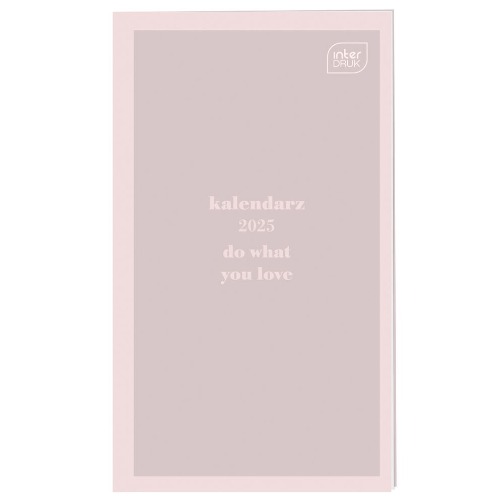 Kalendarz książkowy (terminarz) 5902277358684 Interdruk 9x15,5 kieszonkowy 90mm x 155mm (64 STRONY)