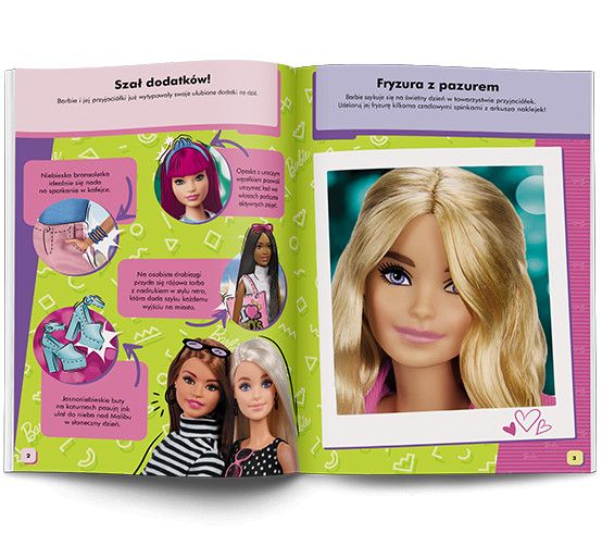 Książeczka edukacyjna Ameet Barbie™. Zabawa modą! (fla 1101)
