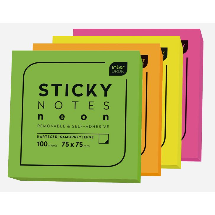 Notes samoprzylepny Interdruk (IKARSAM100N)