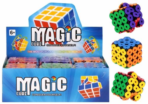 Układanka Mega Creative kostka magiczna guzik 6x6x6 (553093)