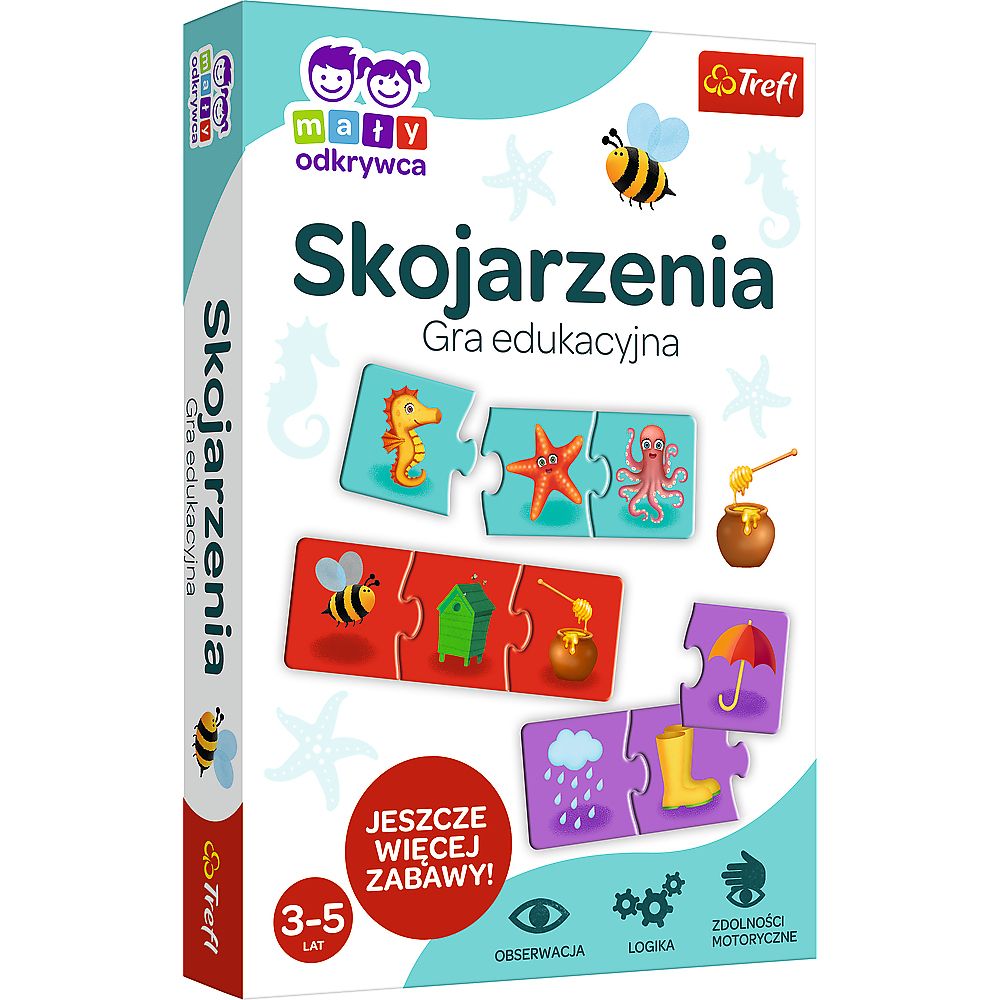 Gra edukacyjna Skojarzenia z Serii Mały Odkrywca Trefl (01947)