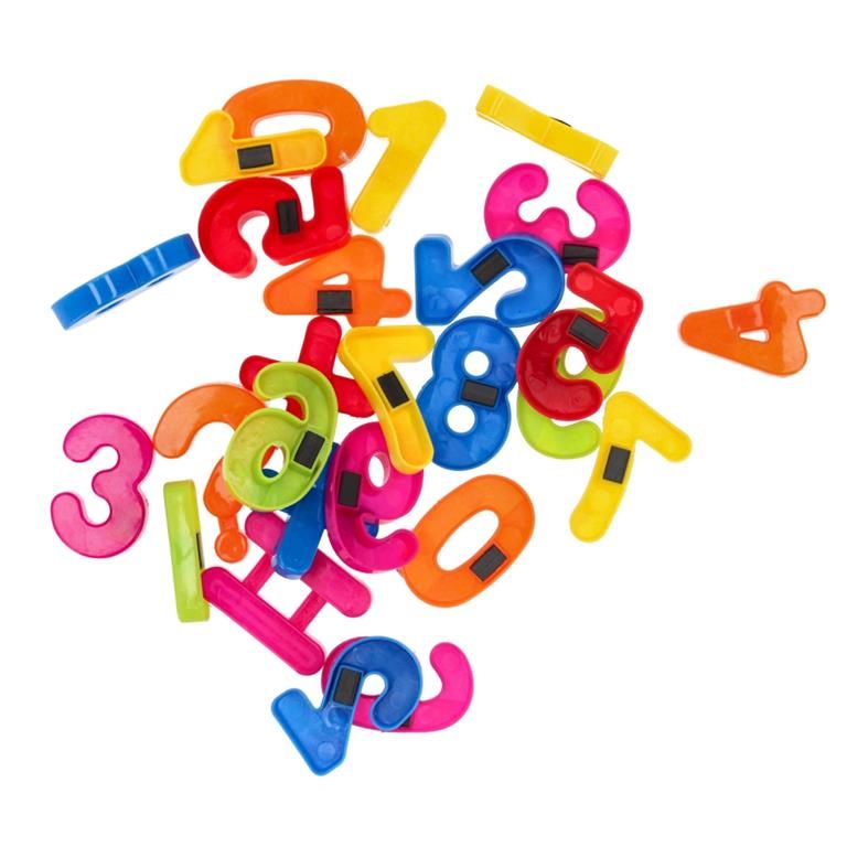 Magnes literki cyferki mix Mega Creative (462721)