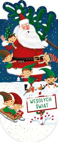 Zakładka do książki Magnetyczna MIKOŁAJ Z ELFAMI Henry (5907465669832)