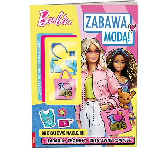 Książeczka edukacyjna Ameet Barbie™. Zabawa modą! (fla 1101)