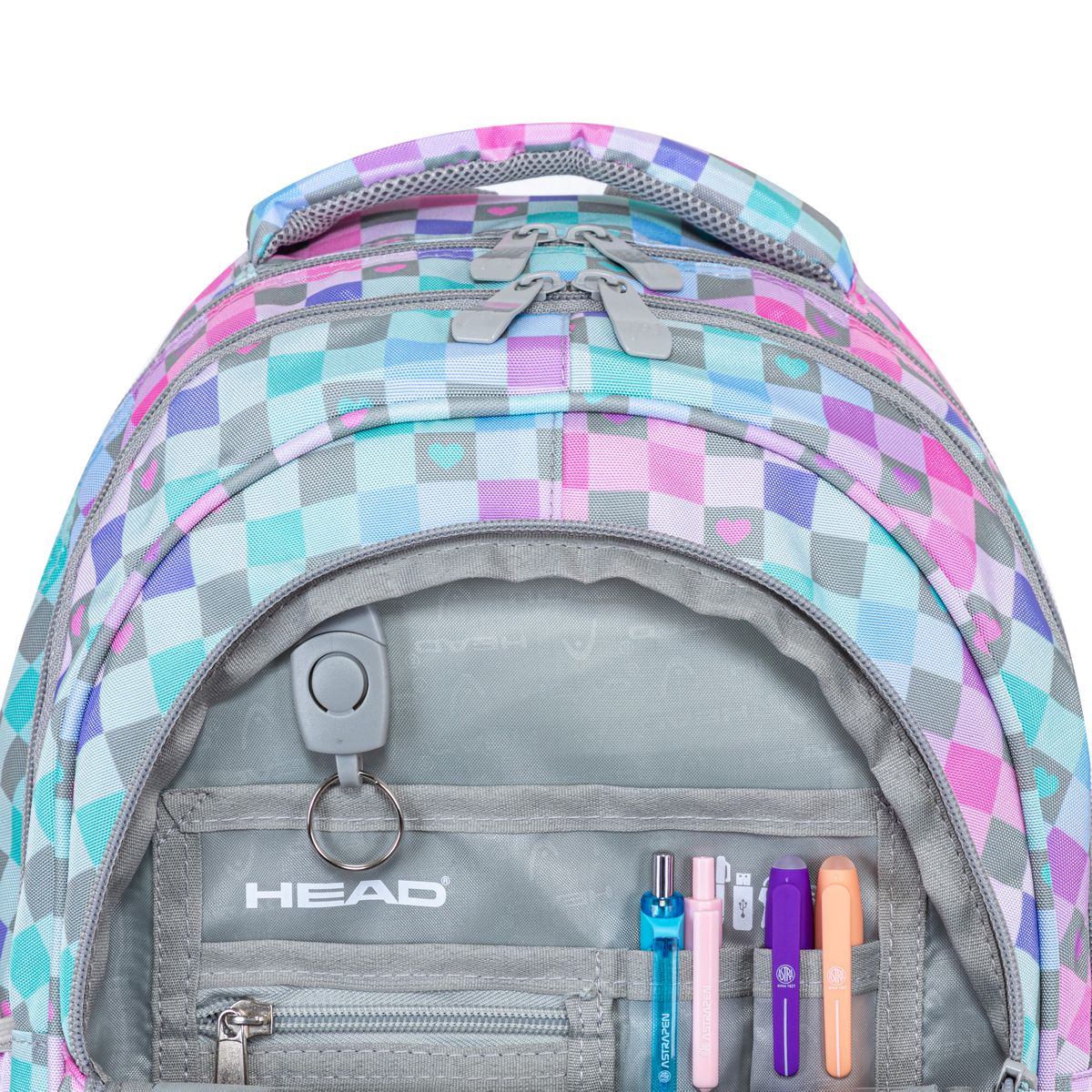 Plecak Checkered Hearts wkład Head (502024106)