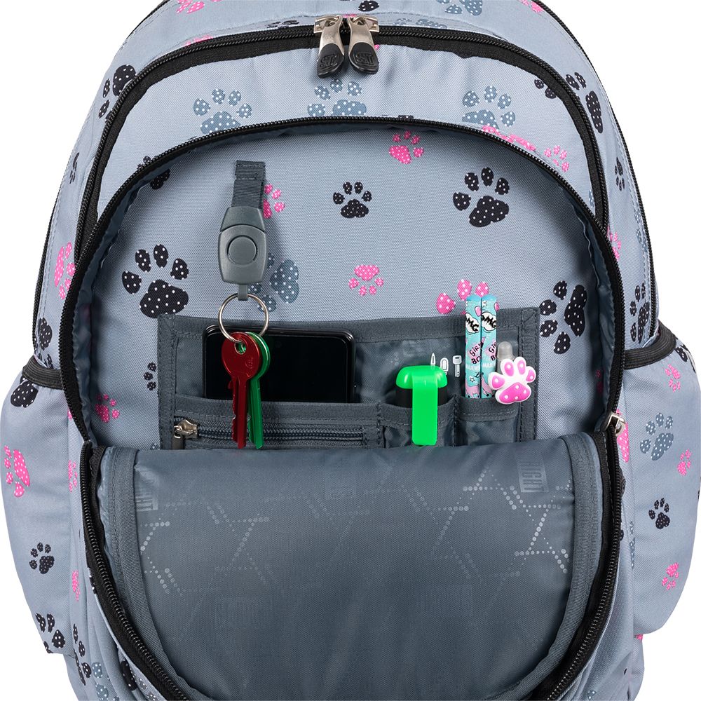 Plecak paws na kółkach TB-01 wkład St.Right (5903235655401)