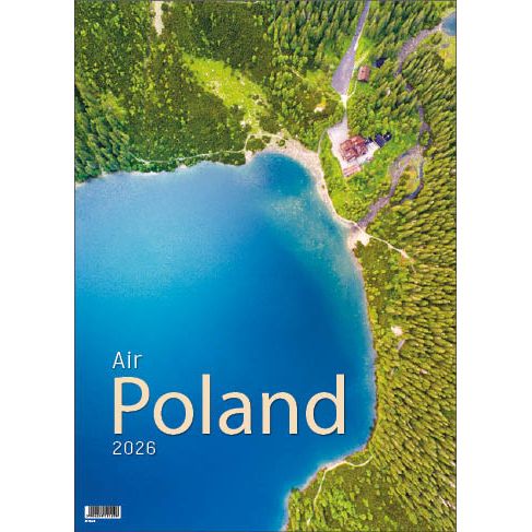 Kalendarz ścienny AIR POLAND 13-kartkowy 330mm x 500mm Jotan (WP129)