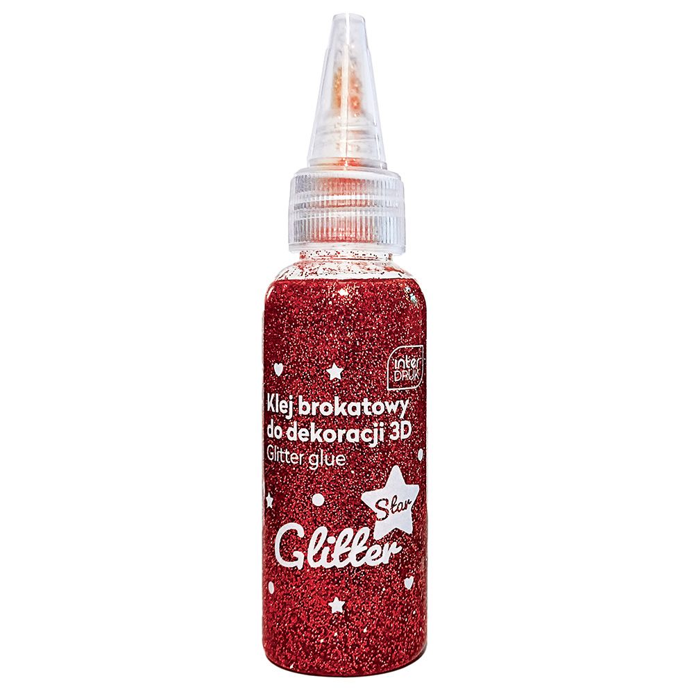 Klej artystyczny STAR brokatowy 3D 5902277337108 50ml Interdruk (50ml)