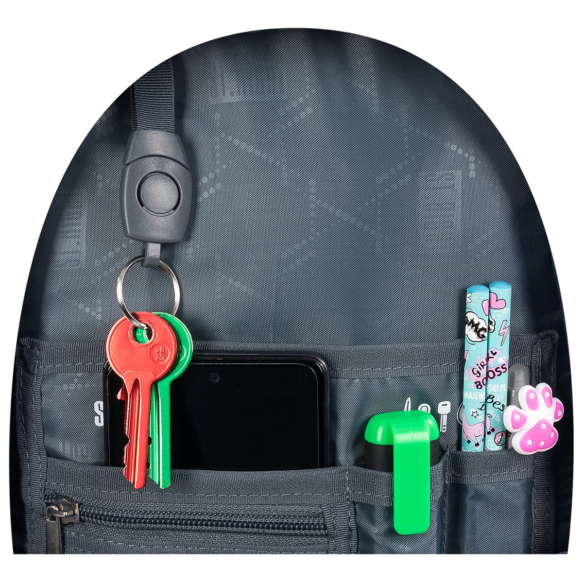 Plecak DREAM UNICORN 5903235667855 3-KOMORY wkład St.Right (BP-26)